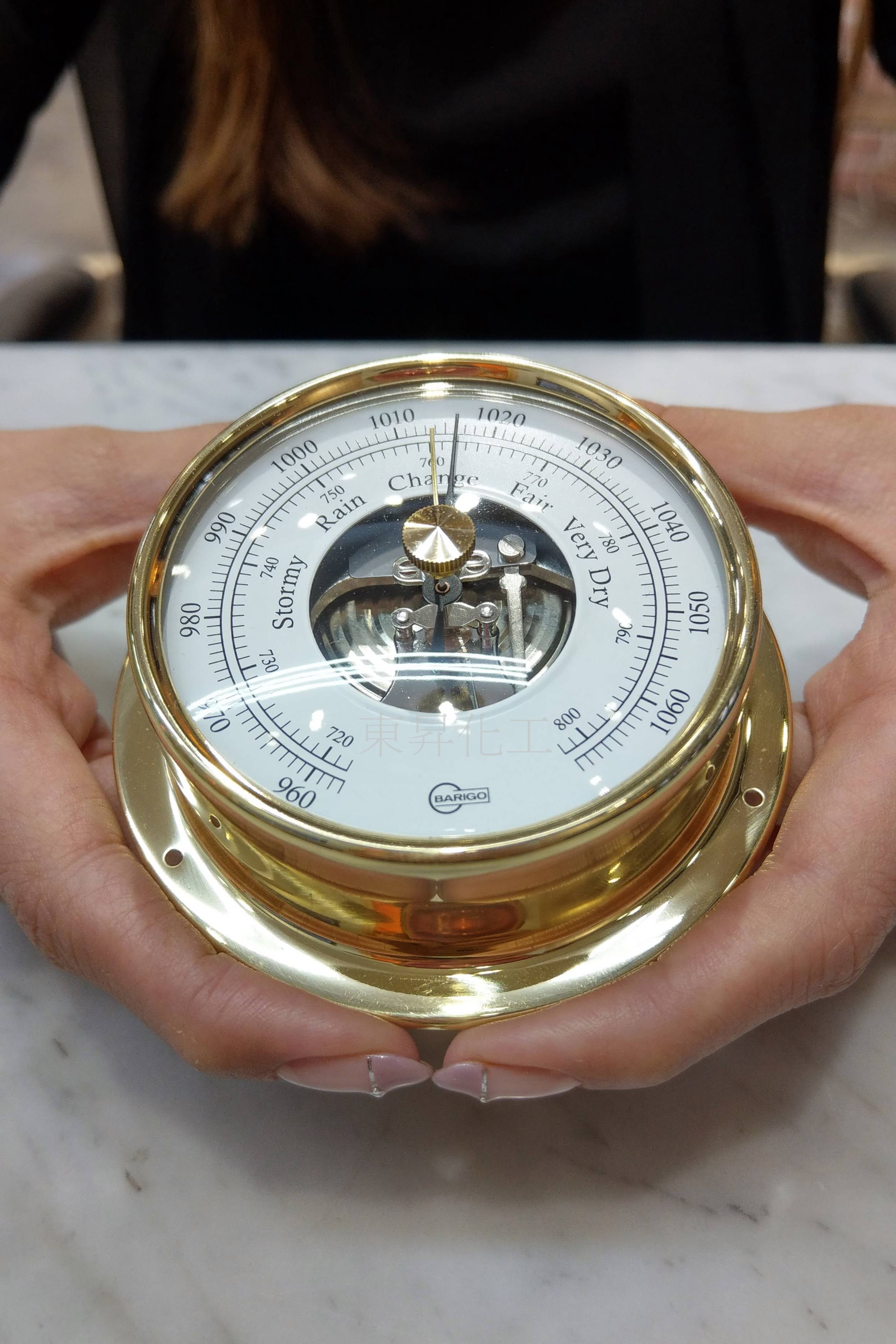 【東昇】BARIGO 1710MS｜銅製空盒大氣壓計｜德國製BARIGO 3