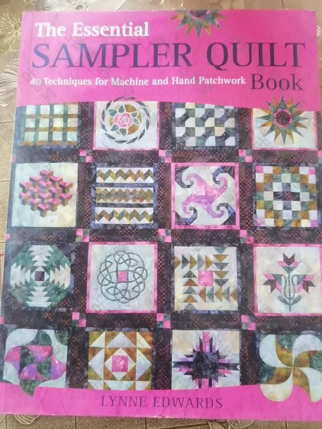 手作愛好者必備拼綵被指南英文原版 The Essential Sampler Quilt DIY編織教材進階技巧提升手工藝技能被子塊拼接製作書