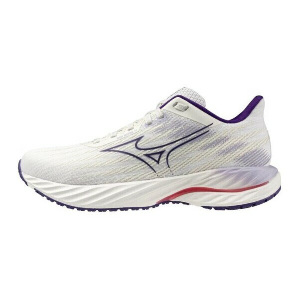 Mizuno Wave Inspire 21 [J1GD254425] 女 慢跑鞋 彈力 支撐 緩震 白 紫
