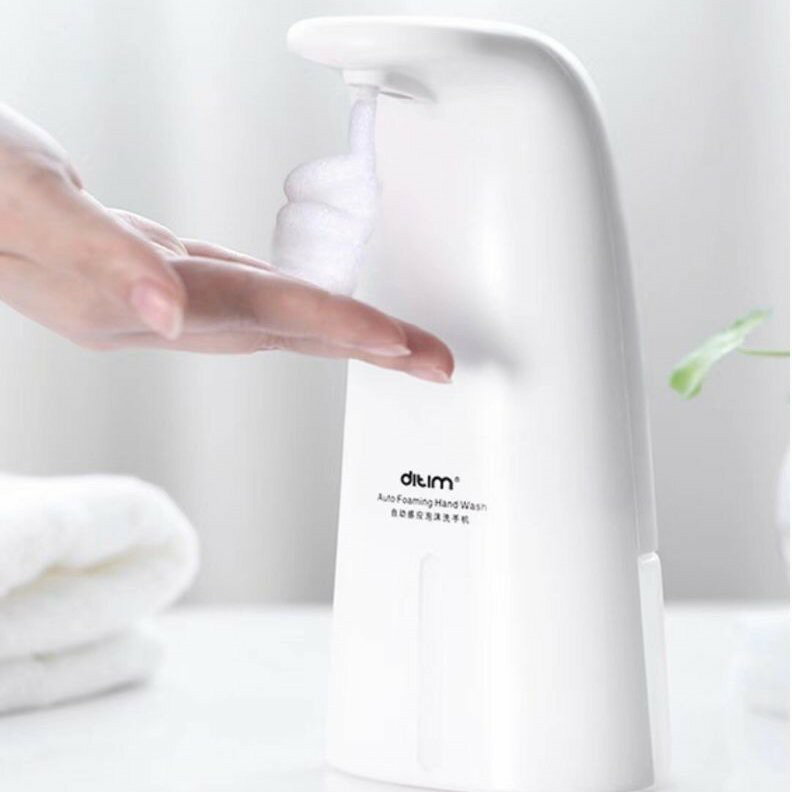 【安潔麗卡蝦拼王】小明 自動洗手機/自動給皂機/裝泡沫洗手機感應皂液器洗手液機
