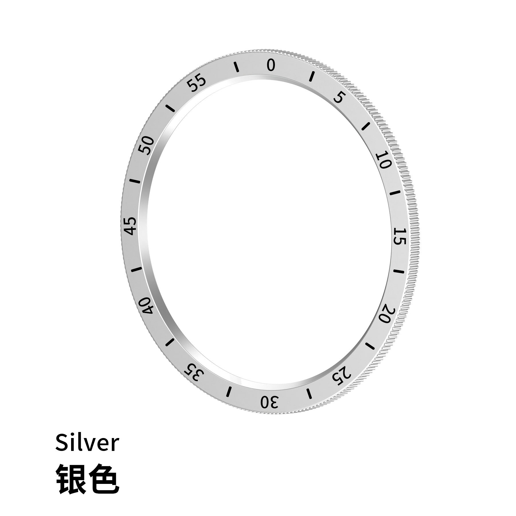 【時間刻度表圈殼】手錶表圈 三星 Galaxy watch 6 Classic 47mm 不鏽鋼金屬表圈 保護蓋 3
