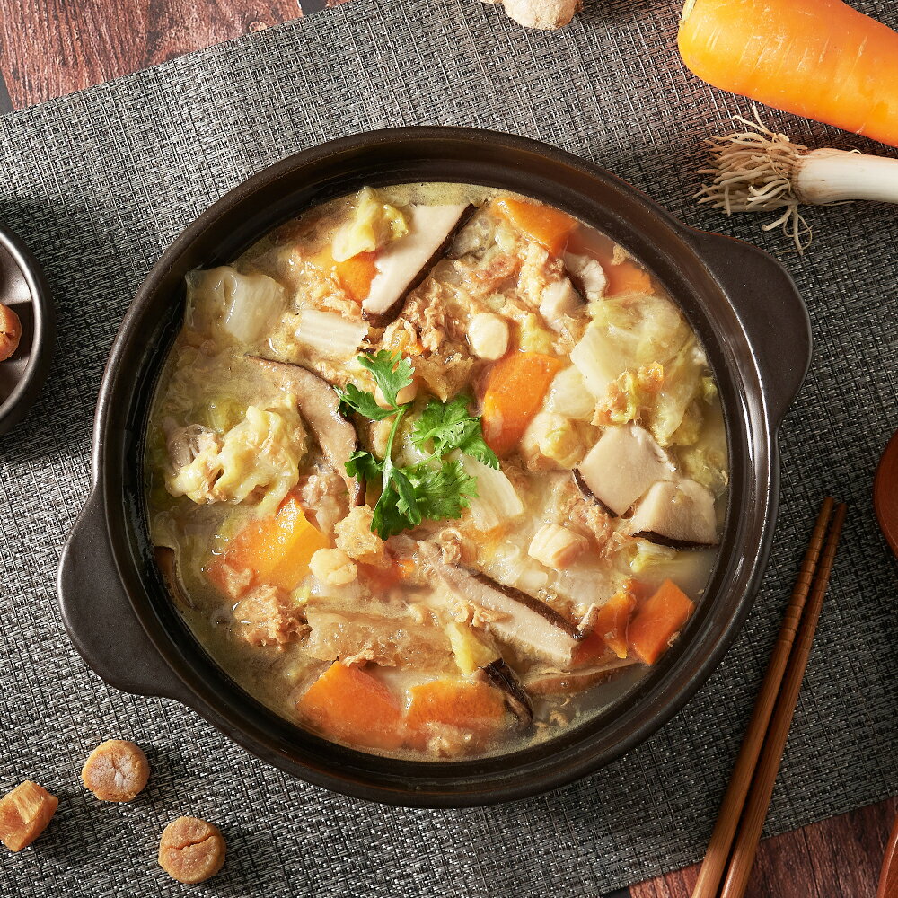 【紅豆食府】干貝白菜滷 (800g) 白菜滷 熟菜 調理包 料理包