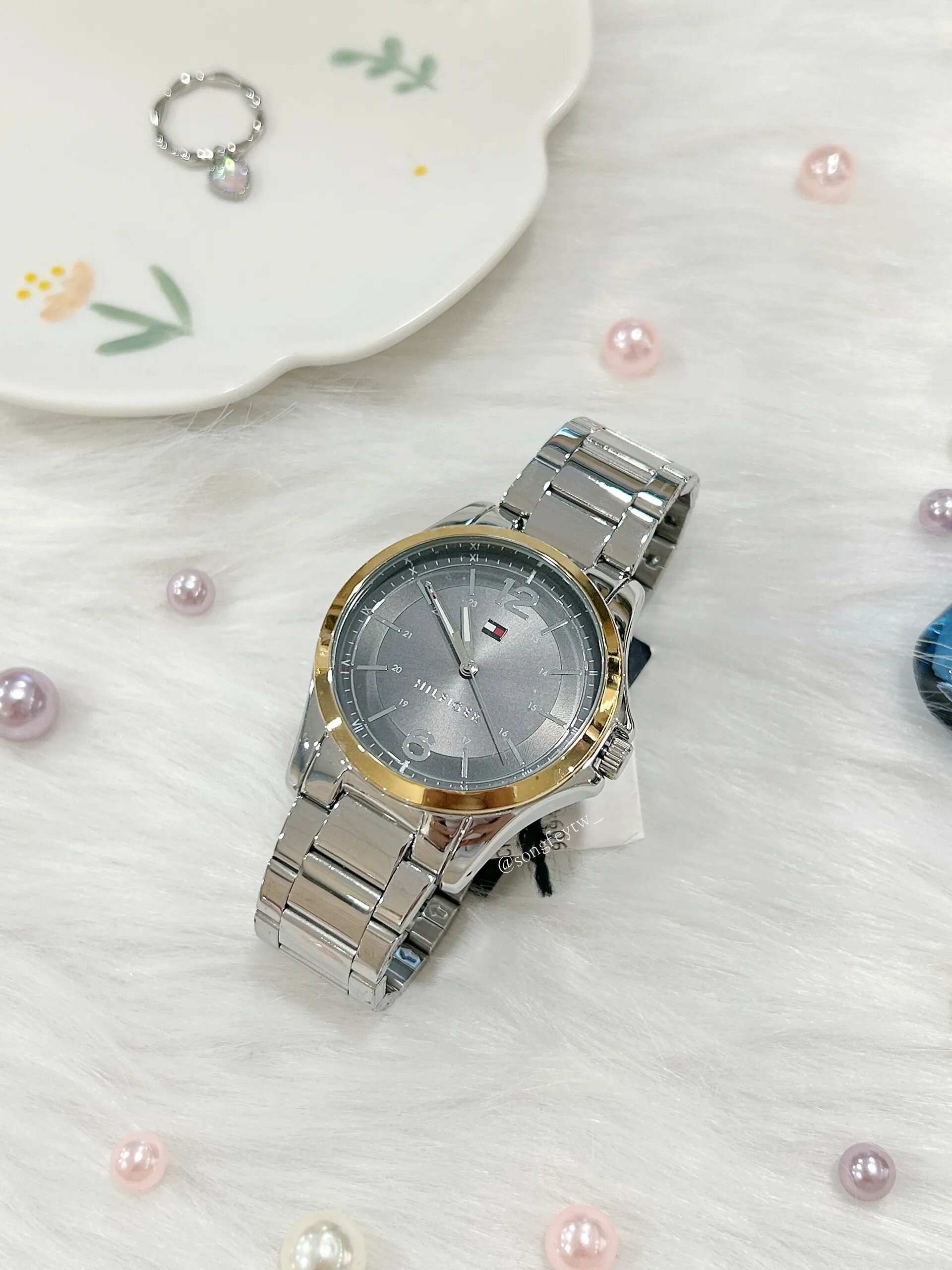 美國代購🇺🇸台灣現貨 Tommy 男款 鋼錶帶 手錶 1791504