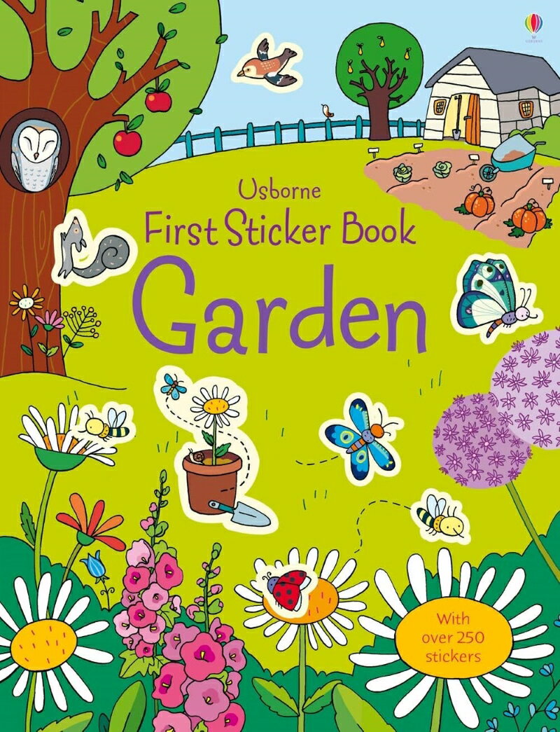 Usborne First Sticker Book Garden 花園貼紙書＊夏日微風＊