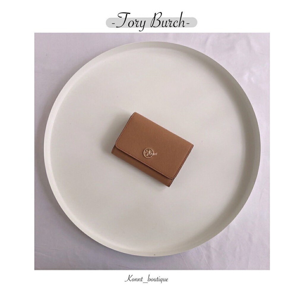 Tory Burch 防刮中夾 中夾 駝色