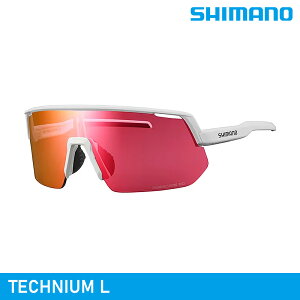 SHIMANO TECHNIUM L 太陽眼鏡 / 霧面白 (RD+透明鏡片)