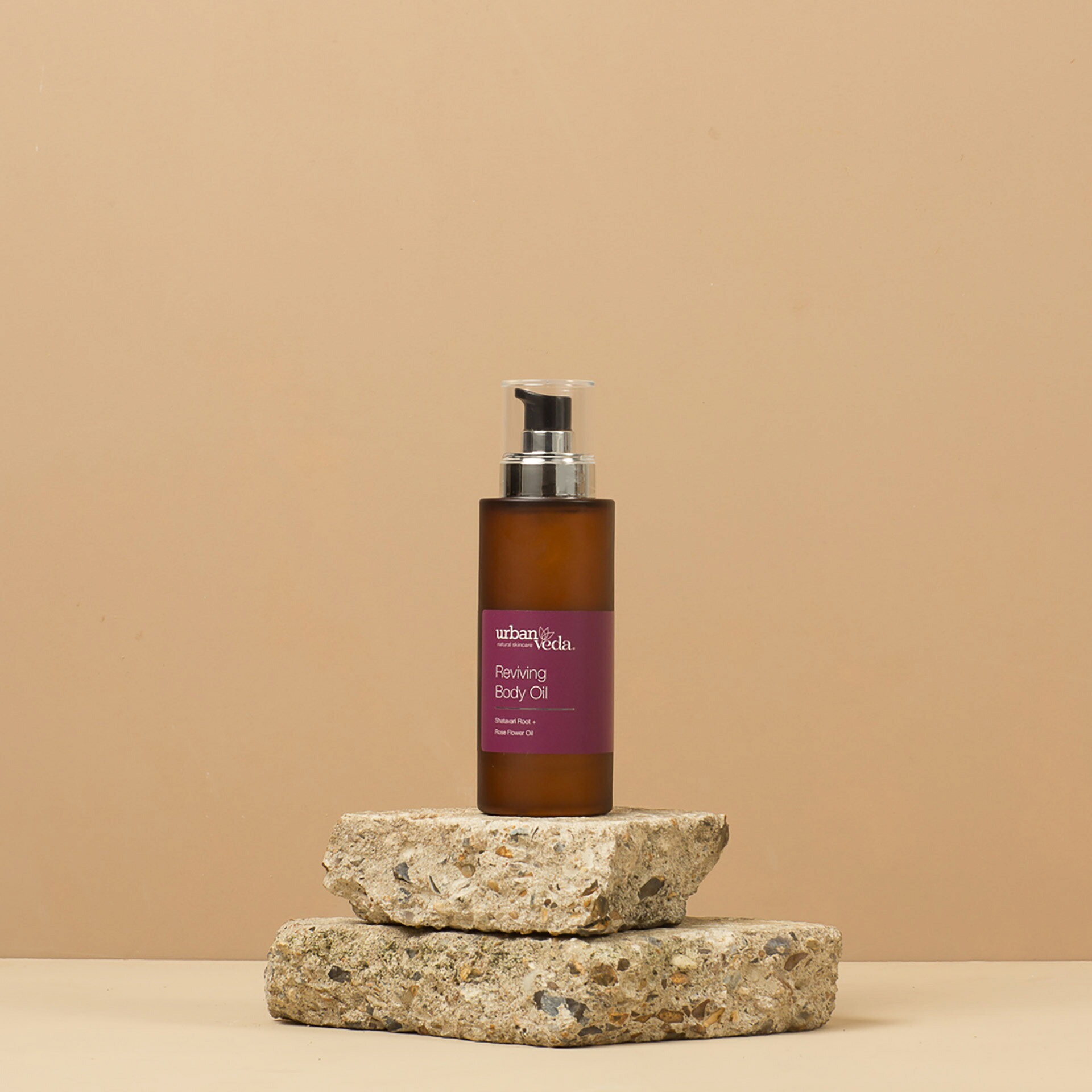 【英國城市吠陀】Urban Veda-玫瑰賦活身體按摩油100ml 3