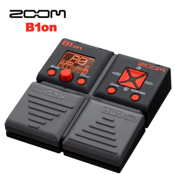 【非凡樂器】ZOOM B1on 電貝斯綜合效果器 / 贈整流器&導線 公司貨保固
