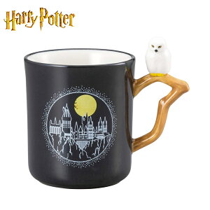 【日本正版】嘿美 陶瓷 馬克杯 260ml 咖啡杯 貓頭鷹 哈利波特 Harry Potter - 265856