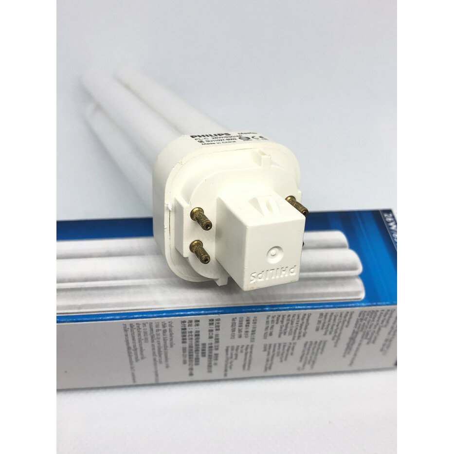 PHILIPS 飛利浦 Master PL-C 26W 830 3000K 黃光 4P 緊密型燈管 G24d-3 4