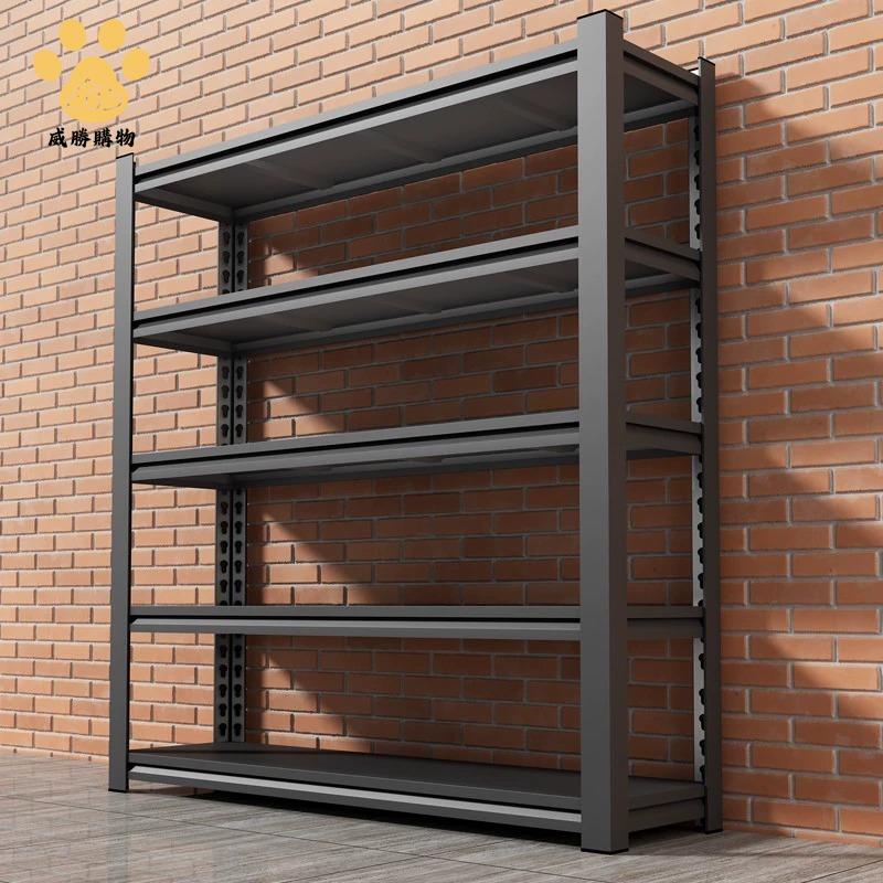 加厚倉儲貨架 置物架 陽臺展示多層落地 金屬儲物間地下室倉庫鐵架子ws8231