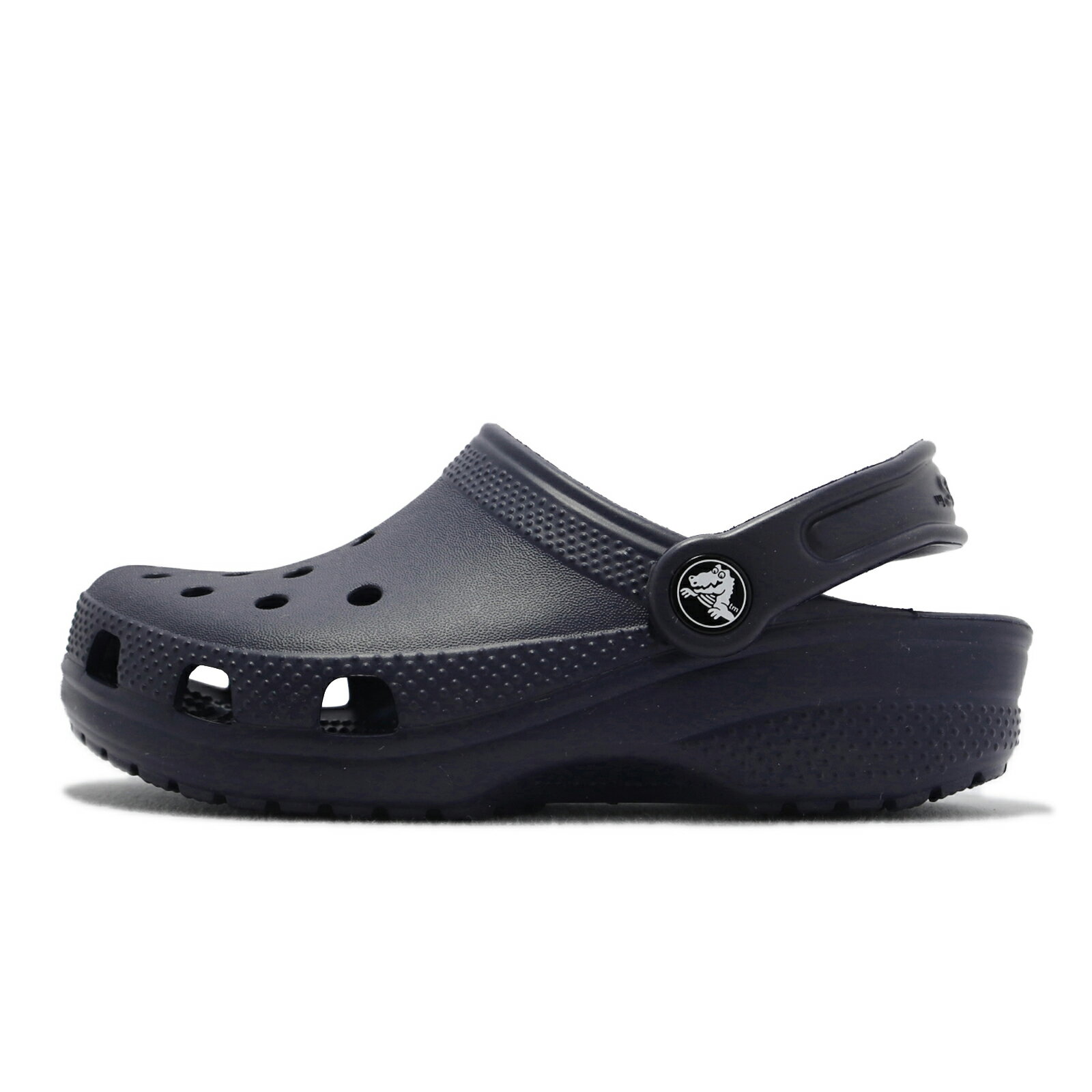 Crocs 洞洞鞋 洞洞鞋 Classic Clog K 深藍 小朋友 中童鞋 親子鞋 4-7歲 幼稚園 布希鞋 206991410