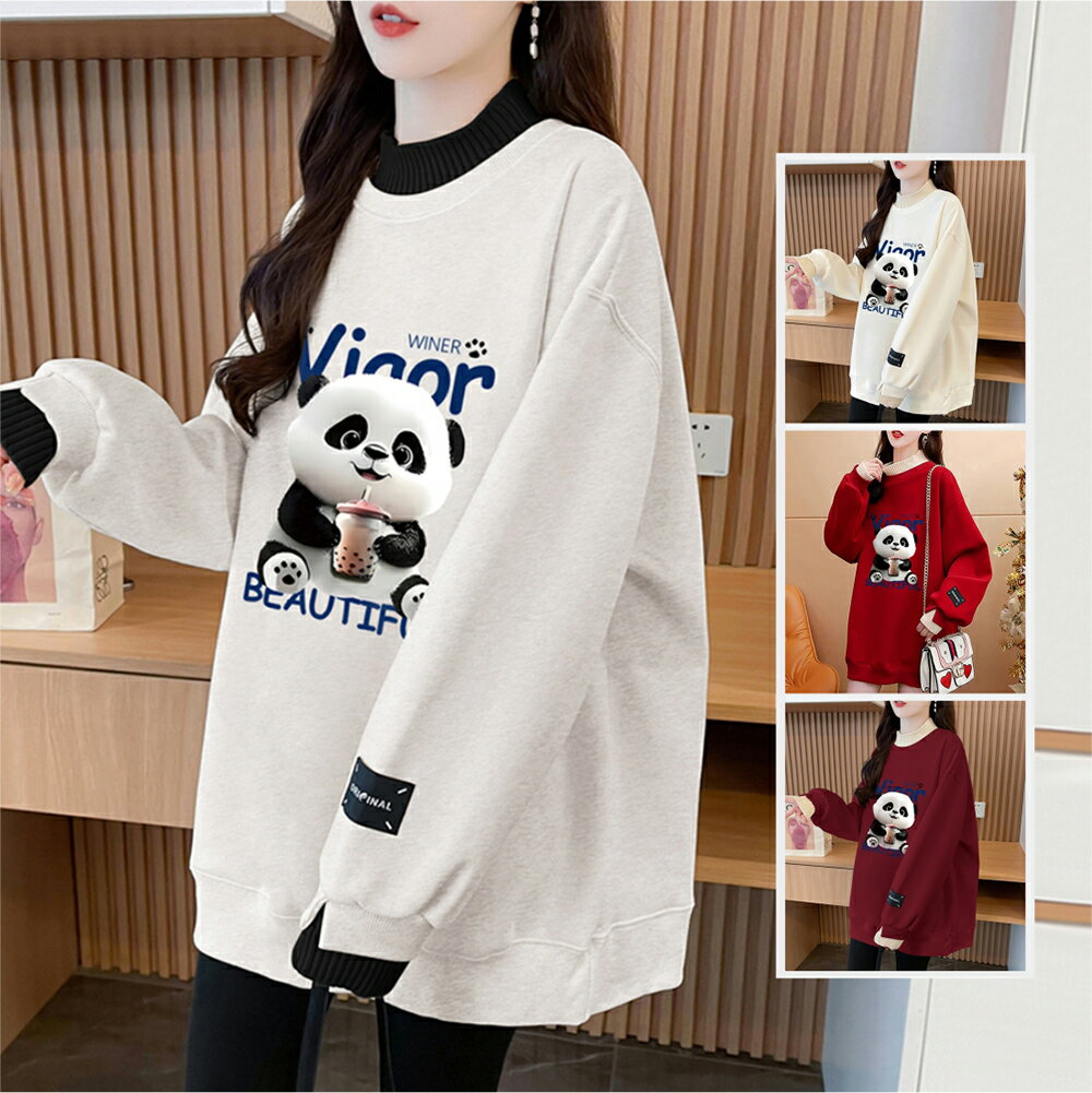 ＊ORead＊華棉複合銀狐絨加絨加厚衛衣(4色M~2XL)【限定加碼✿全館滿額再折】