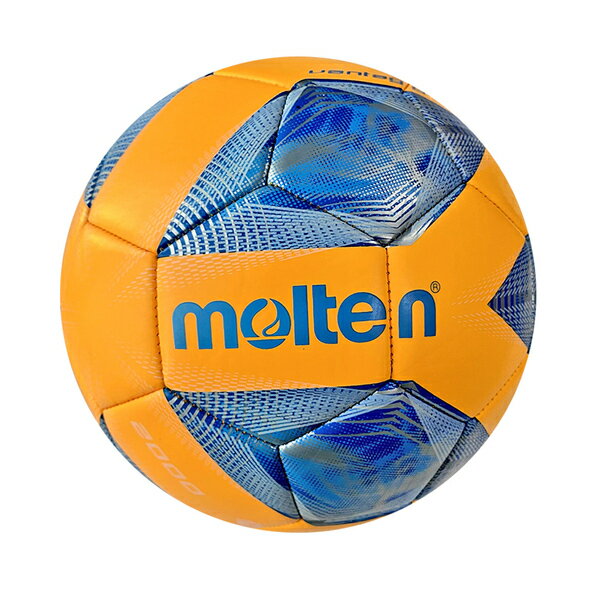 Molten Football #4 [F4A2000-OB] 足球 4號 國小 世界盃 指定球 亮面 機縫 橘藍