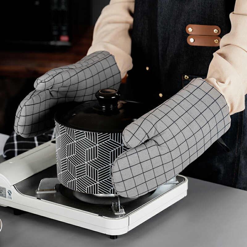 onlycook家用微波爐防燙手套耐高溫隔熱防燙烘焙廚房烤箱專用手套