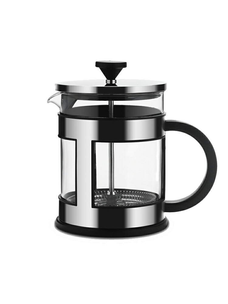 法壓壺手沖咖啡壺套裝家用打奶泡玻璃泡茶壺過濾杯沖茶器咖啡器具