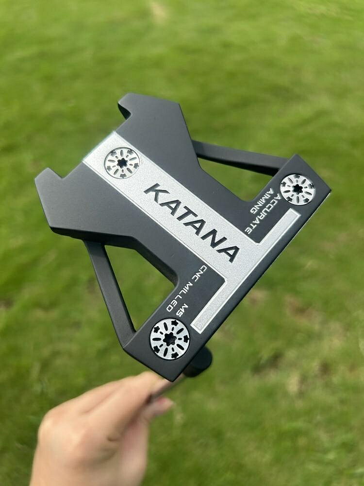 日本KATANA高爾夫推桿高爾夫球桿男士大頭穩定推桿CNC 三線瞄準