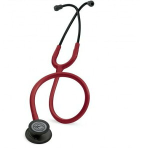 3M Littmann 一般型第三代聽診器-蜜棗紅/隱士黑聽頭5868