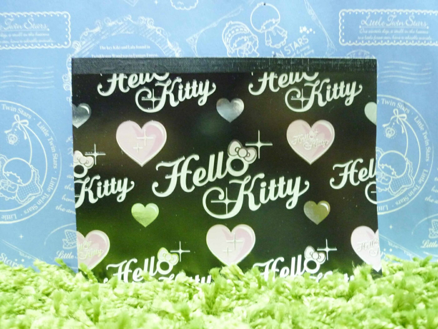 【震撼精品百貨】Hello Kitty 凱蒂貓 造型便條紙-30周年款-黑色【共1款】 震撼日式精品百貨