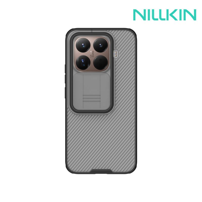 NILLKIN Xiaomi 小米 15T Pro 黑鏡 Pro 保護殼(透黑) 保護套 手機殼 雙料殼 鏡頭保護 鏡頭防塵蓋 鏡頭蓋
