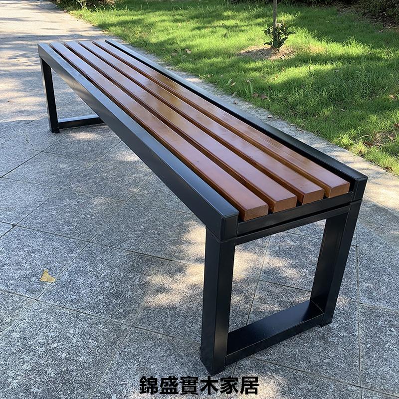 免運 公司貨 附發票 公園戶外椅 長椅 戶外椅 庭院椅 陽臺花架子炭化花架木盆栽單層花箱墻架室外凳防水防曬椅戶外