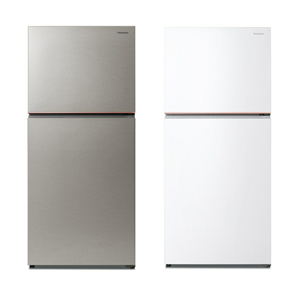 【Panasonic】 無邊框鋼板650L雙門電冰箱 NR-B656TV(星礦銀/燦雪白)