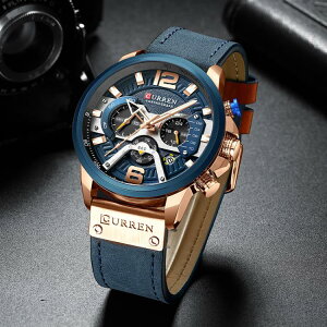 男士潮牌休閒手錶個性多指針美式大表盤防水腕表