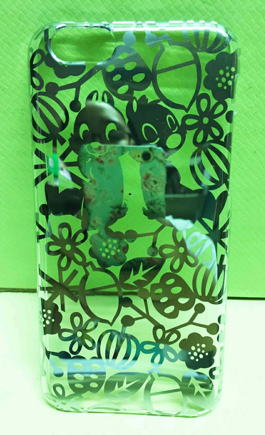 【震撼精品百貨】Chip N Dale 奇奇蒂蒂松鼠 IPHINE 6機背蓋-剪影銀 震撼日式精品百貨