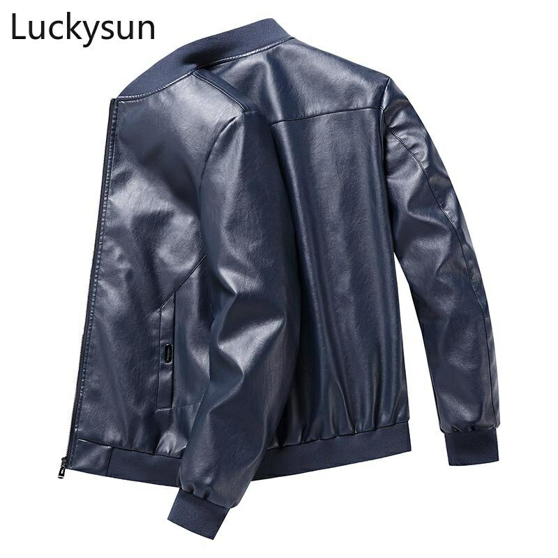 [M-8XL] 夾克外套男 時尚潮流百搭機車皮衣外套 柔軟親膚 保暖透氣抗皺耐磨高品質男生外套 現貨實拍