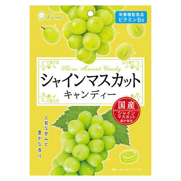 【江戶物語】LION 獅王 麝香葡萄糖 71g 硬糖 麝香葡萄 葡萄糖 糖果 日本必買 日本進口