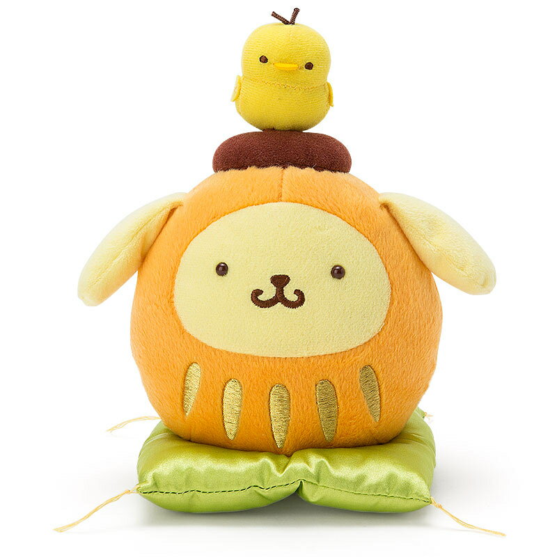 【震撼精品百貨】Pom Pom Purin 布丁狗 布丁狗招財娃娃-(酉)黃綠色 震撼日式精品百貨