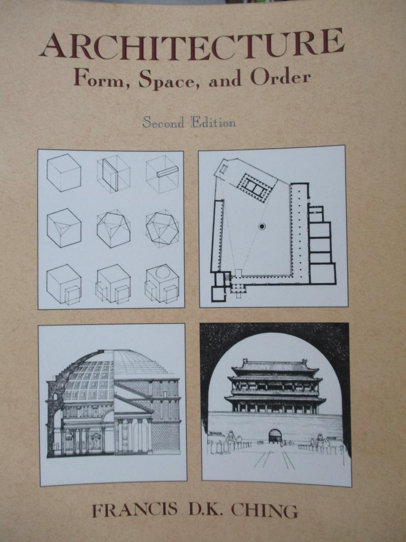 【書寶二手書T2／設計_ZAV】Architecture, form, space &amp; order_Francis D.