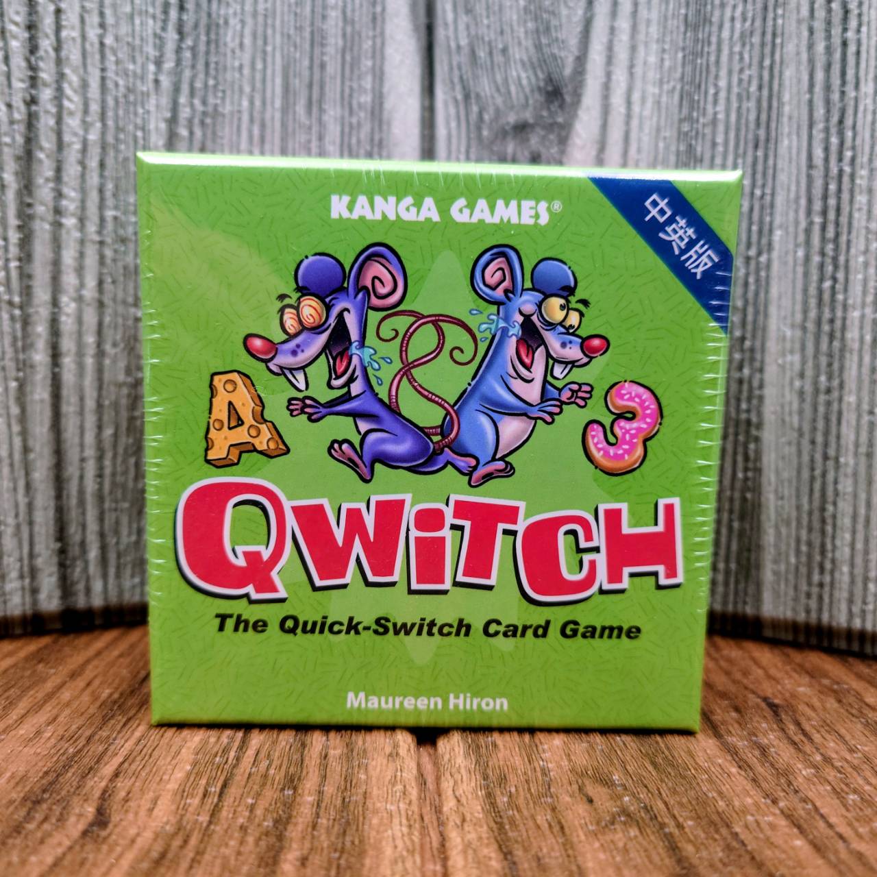 【桌遊侍】快可鼠 繁體中文版《免運.再送充足牌套》正版實體店面快速出貨 反應遊戲.算數桌遊.家庭遊戲.兒童桌遊