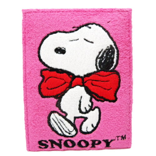 【真愛日本】15060400047絨毛三折鏡-SN紅領結桃 史奴比 史努比 SNOOPY 鏡子 化妝鏡 隨身鏡 正品 限量