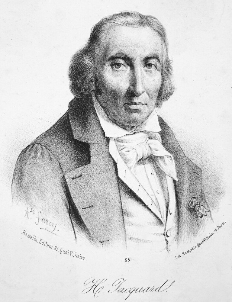Posterazzi: Joseph-Marie Jacquard (1752-1834) Nfrench Inventor ...