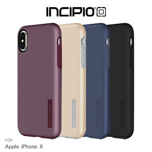 INCIPIO Apple iPhone X DUALPRO 雙料殼 保護殼 手機殼 背殼【樂天APP下單4%點數回饋】