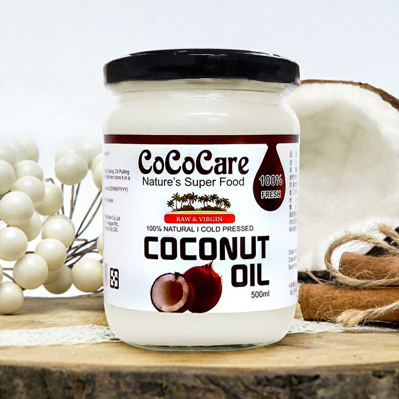 CoCoCare 冷壓初榨椰子油(500ml/罐) [大買家]