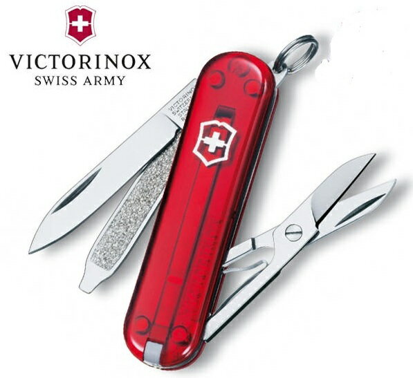 ├登山樂┤瑞士 VICTORINOX Classic SD 7用瑞士刀(透明握柄) 58mm (兩色可選) # VICT-0.6223T