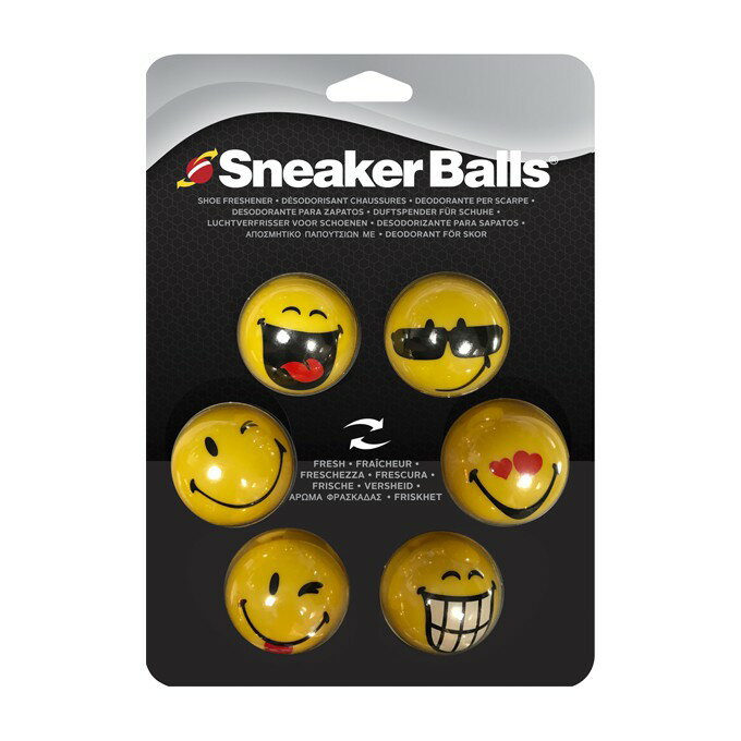 美國《Sneaker Balls》天然除菌香香球-SB20877笑臉組