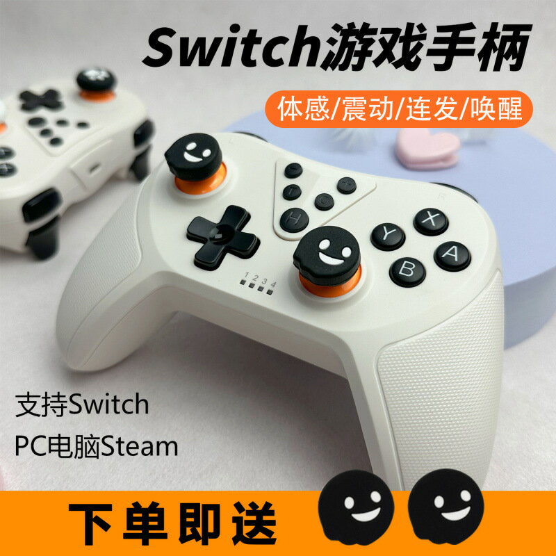 Switch遊戲手柄NsPro無線藍芽體感震動有線PC電腦steam雙影奇境