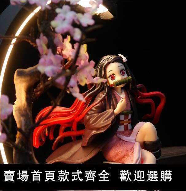 【可開發票】鬼滅之刃灶門炭治郎彌禰豆子伊之助我妻善逸二次元gk手辦模型景品