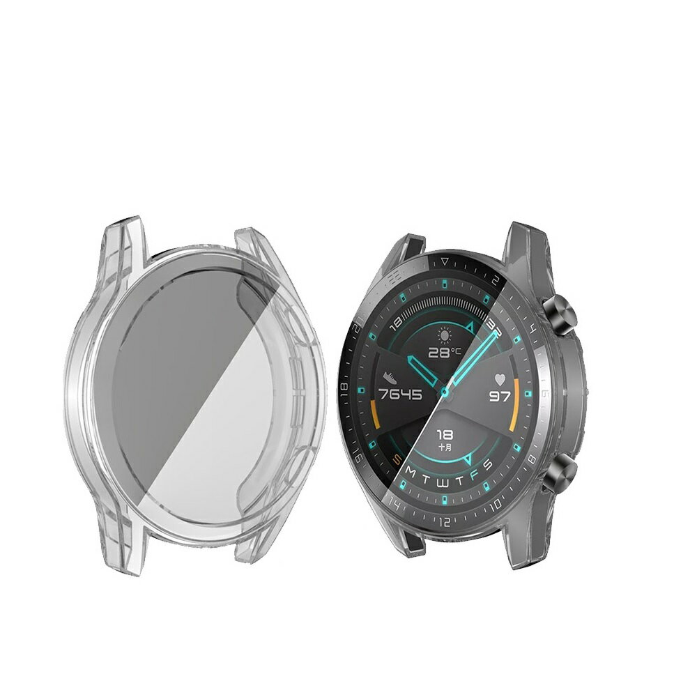 【TPU透明殼】華為 Huawei Watch GT2 pro 46mm 手錶 全包 軟殼 保護殼 清水套
