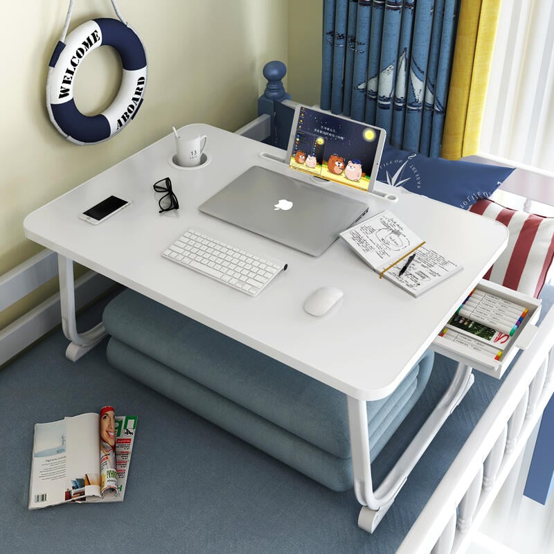 艾木先生电脑床上小桌子卧室坐地桌可折叠书桌懒人桌宿舍学生书桌