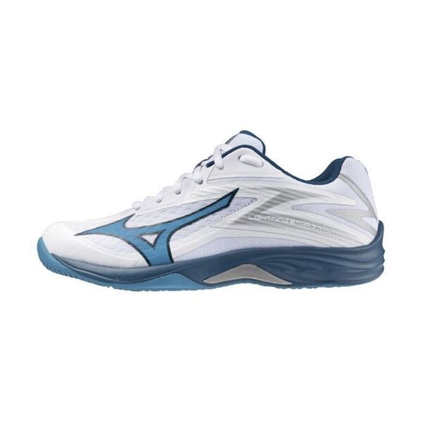 Mizuno Lightning Star Z7 JR [V1GD230321] 大童 排球鞋 運動 訓練 止滑 白 藍