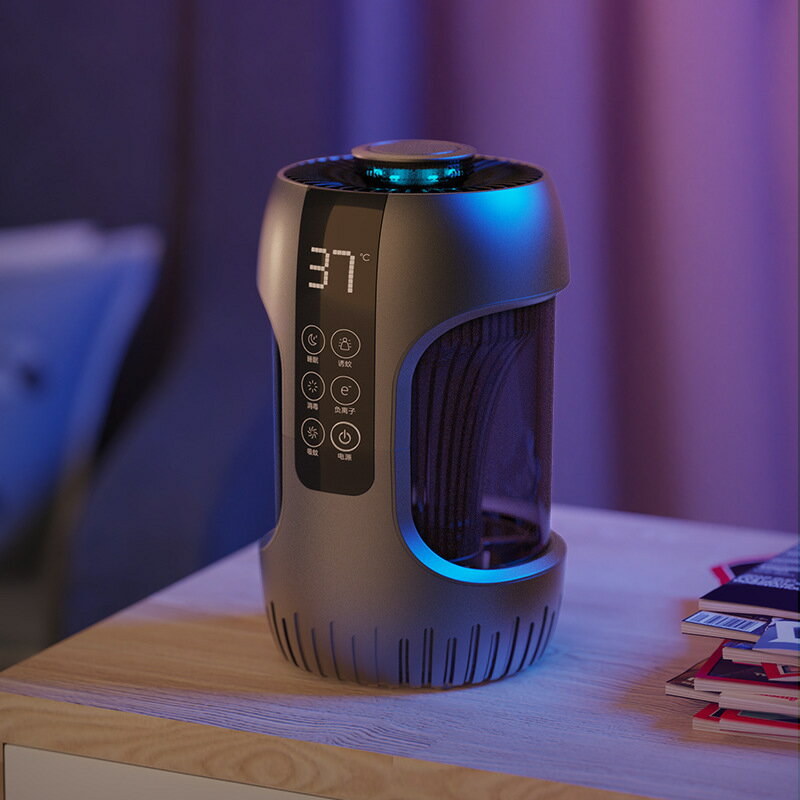 2024年新款電擊滅蚊燈微格驅蚊器滅蚊家用蚊子靜音嬰兒孕婦吸蠅蟲 雙11全館免運