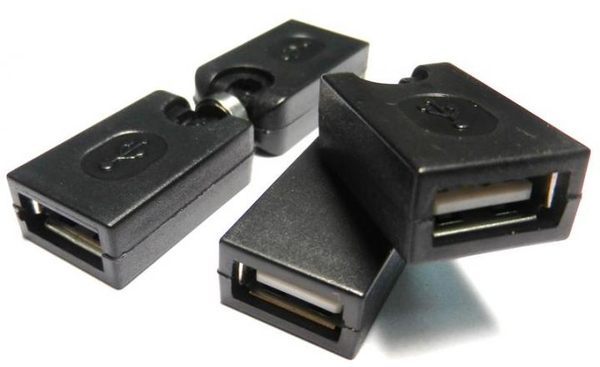 [NOVA成功3C]UB-369 USB 2.0 A母/A母自由彎曲轉接頭 喔!看呢來