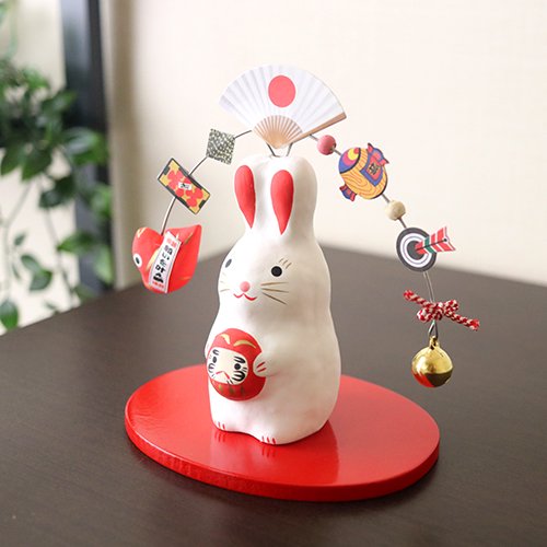 【領券滿額折100】日本藥師窯 福乗せやじ卯 - 兔年吉祥擺設 【兔年生肖擺件】裝飾陶瓷擺件 2023年 3 【領券滿額折100】日本藥師窯 福乗せやじ卯 - 兔年吉祥擺設 【兔年生肖擺件】裝飾陶瓷擺件 2023年 3
