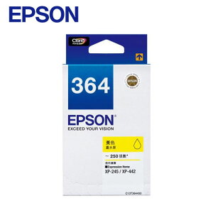 【最高22%回饋 5000點】 EPSON 原廠墨水匣 T364450( 黃)