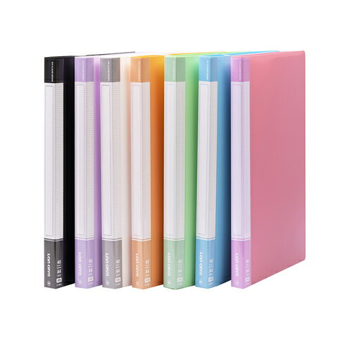 連勤 PP粉彩色 資料簿 加厚內頁 40入/本 12本/箱 LC-40MK