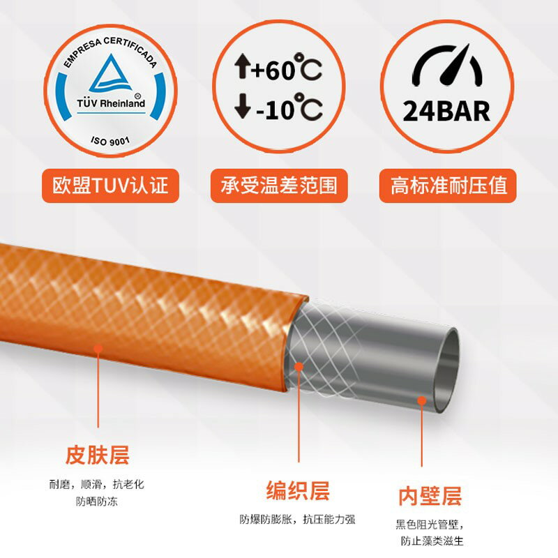 意大利嘉霸claber自動收管水管車壁掛式澆花洗車伸縮收納架花園 1